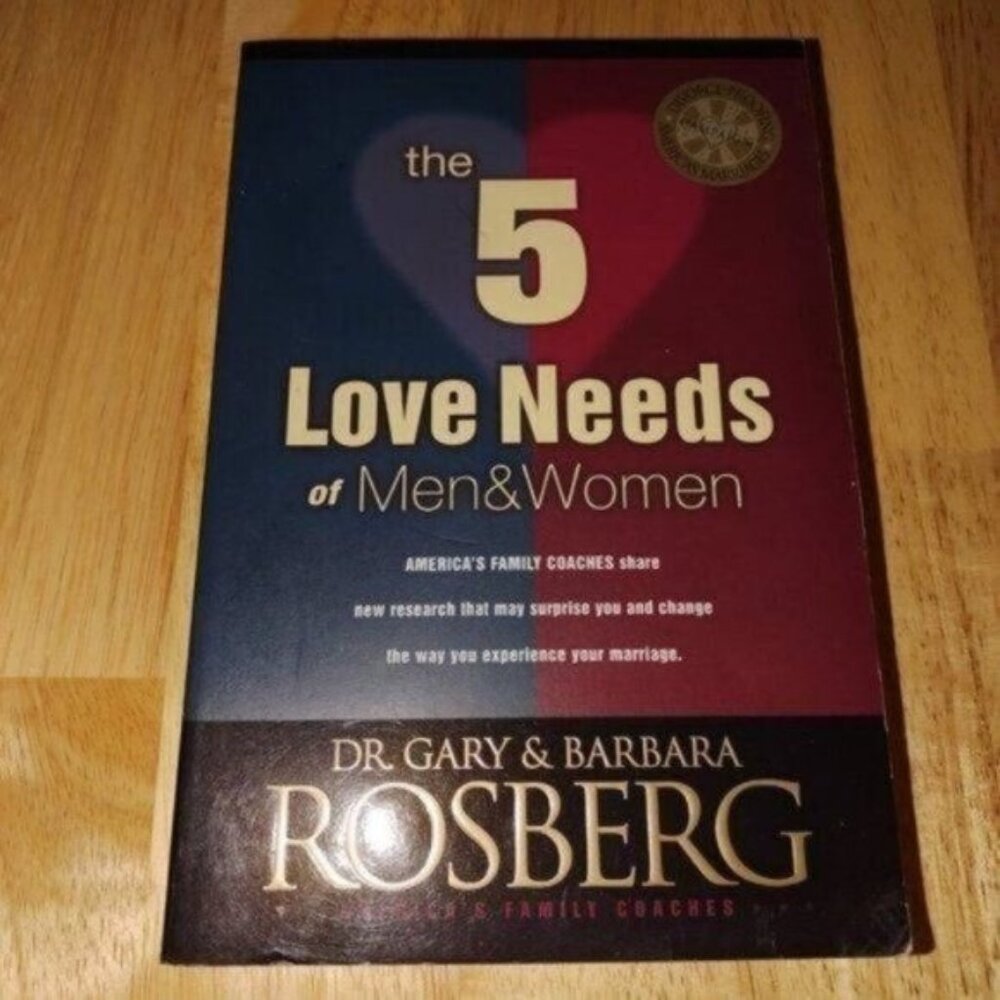 THE 5 LOVE NEEDS OF MEN & WOMEN BY DR GARY & BARBARA ROSBERG-BOOK